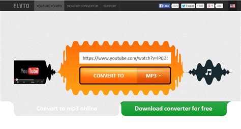 youtube downloader mp3 converter flvto